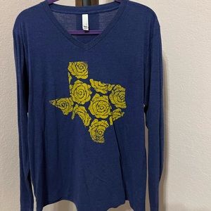 Texas yellow rose shirt
